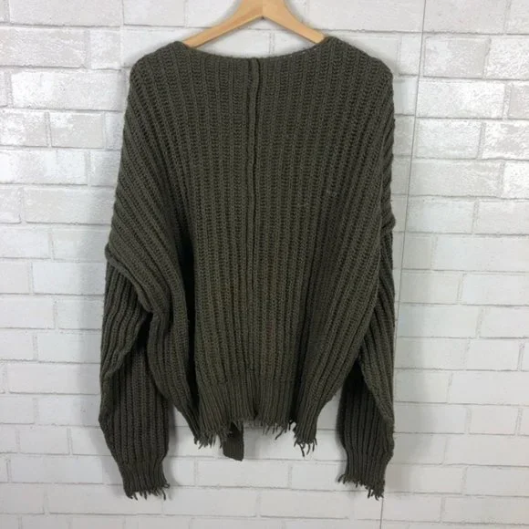 NEW Wildfox Citadel Wrap Cardigan Sweater - Picture 5 of 8